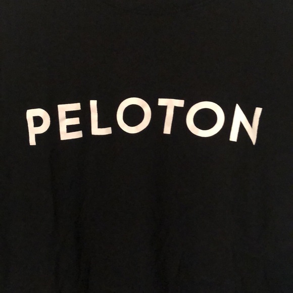 Peloton Black Short Sleeve T Shirt Top - Picture 3 of 7
